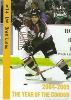 2004-05 Bakersfield Condors (ECHL) #NNO Brett Lutes Front