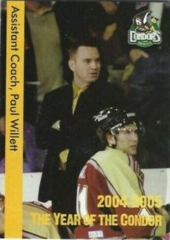 2004-05 Bakersfield Condors (ECHL) #NNO Paul Willet Front