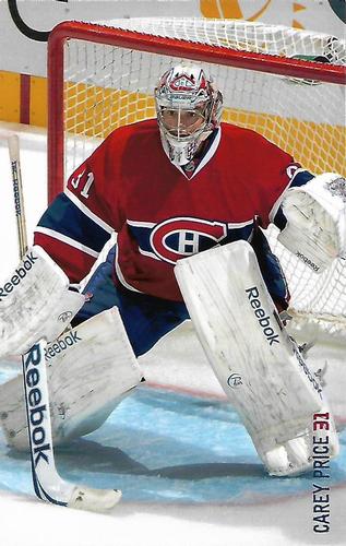 2011-12 Montreal Canadiens #NNO Carey Price Front