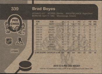 2014-15 O-Pee-Chee - Retro #339 Brad Boyes Back
