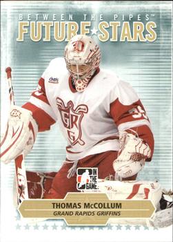 2009-10 In The Game Between The Pipes #28 Thomas McCollum Front