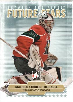 2009-10 In The Game Between The Pipes #52 Mathieu Corbeil-Theriault Front