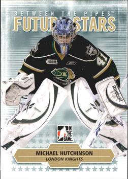 2009-10 In The Game Between The Pipes #68 Michael Hutchinson Front