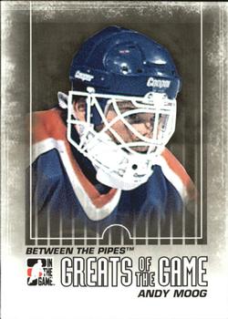 2009-10 In The Game Between The Pipes #108 Andy Moog Front
