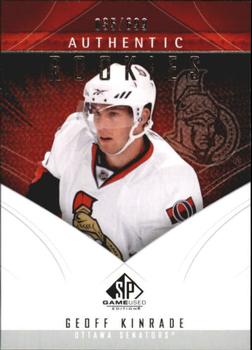 2009-10 SP Game Used #162 Geoff Kinrade Front