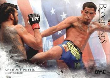 2014 Topps UFC Bloodlines - Flag #121 Anthony Pettis Front
