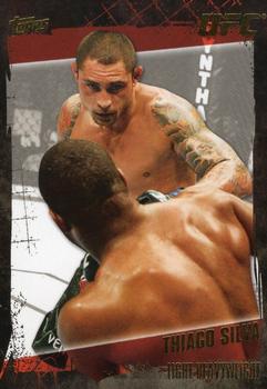 2010 Topps UFC - Gold #8 Thiago Silva Front