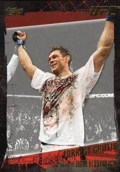 2010 Topps UFC - Gold #12 Forrest Griffin Front