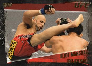 2010 Topps UFC - Gold #18 Eliot Marshall Front