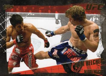 2010 Topps UFC - Gold #37 Alan Belcher Front
