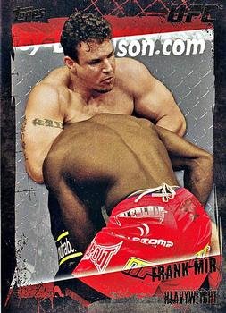 2010 Topps UFC - Gold #57 Frank Mir Front