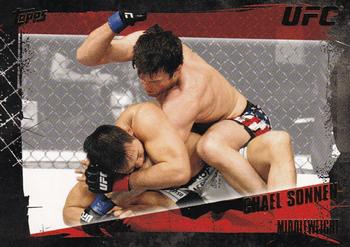 2010 Topps UFC - Gold #63 Chael Sonnen Front