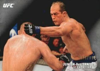 2015 Topps UFC Knockout - Silver #27 Junior Dos Santos Front