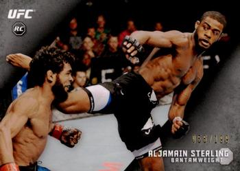 2015 Topps UFC Knockout - Silver #29 Aljamain Sterling Front