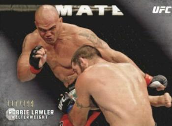 2015 Topps UFC Knockout - Silver #90 Robbie Lawler Front