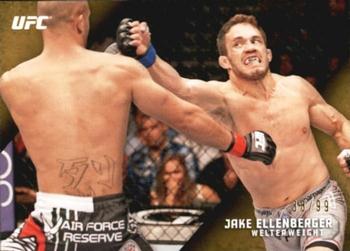 2015 Topps UFC Knockout - Gold #33 Jake Ellenberger Front