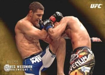 2015 Topps UFC Knockout - Gold #66 Benson Henderson Front