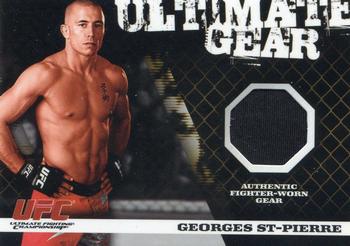 2009 Topps UFC Round 1 - Ultimate Gear #UG-GSP Georges St-Pierre Front