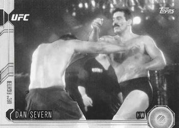 2015 Topps UFC Chronicles - Black and White #3 Dan Severn Front