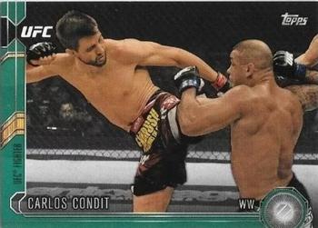 2015 Topps UFC Chronicles - Green #80 Carlos Condit Front