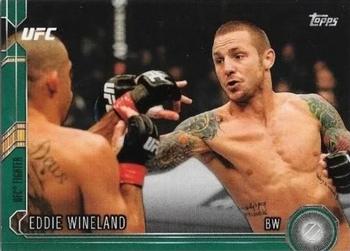 2015 Topps UFC Chronicles - Green #136 Eddie Wineland Front