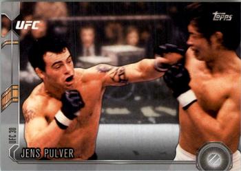 2015 Topps UFC Chronicles - Silver #10 Jens Pulver Front