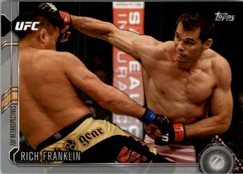 2015 Topps UFC Chronicles - Silver #21 Rich Franklin Front