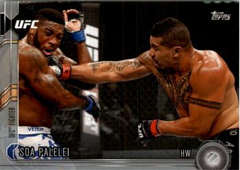 2015 Topps UFC Chronicles - Silver #60 Soa Palelei Front