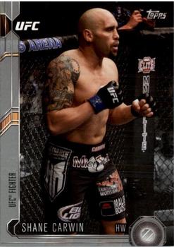 2015 Topps UFC Chronicles - Silver #64 Shane Carwin Front