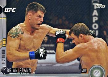 2015 Topps UFC Chronicles - Silver #81 Brian Stann Front