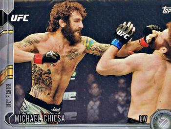 2015 Topps UFC Chronicles - Silver #166 Michael Chiesa Front