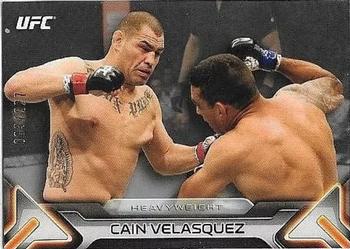 2016 Topps UFC Knockout - Silver #18 Cain Velasquez Front