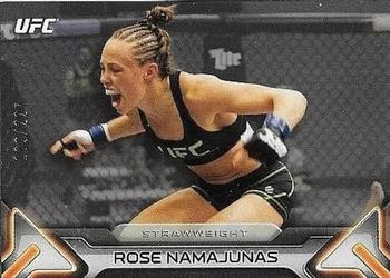2016 Topps UFC Knockout - Silver #63 Rose Namajunas Front