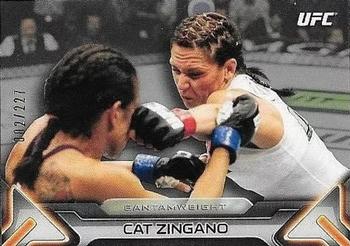 2016 Topps UFC Knockout - Silver #83 Cat Zingano Front