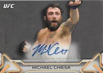 2016 Topps UFC Knockout - Autographs #KA-MC Michael Chiesa Front