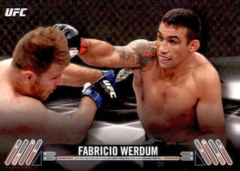 2017 Topps UFC Knockout #9 Fabricio Werdum Front
