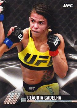 2017 Topps UFC Knockout #28 Cláudia Gadelha Front