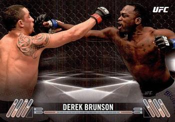 2017 Topps UFC Knockout #79 Derek Brunson Front