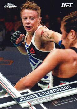 2017 Topps Chrome UFC #60 Joanne Calderwood Front