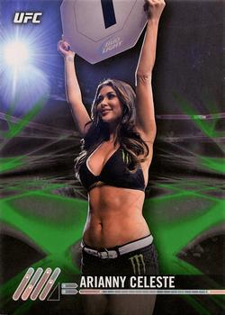 2017 Topps UFC Knockout - Green #19 Arianny Celeste Front