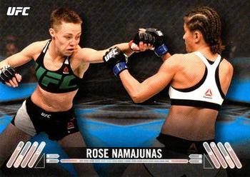 2017 Topps UFC Knockout - Blue #49 Rose Namajunas Front