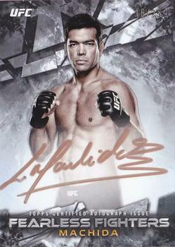 2017 Topps UFC Knockout - Fearless Fighters Autographs #FFA-LM Lyoto Machida Front