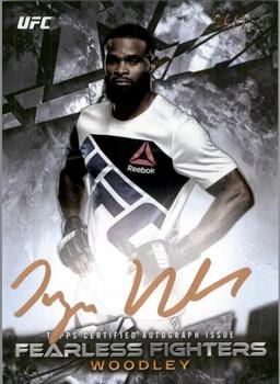 2017 Topps UFC Knockout - Fearless Fighters Autographs #FFA-TW Tyron Woodley Front