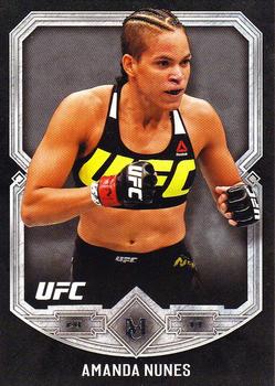 2017 Topps Museum Collection UFC #3 Amanda Nunes Front