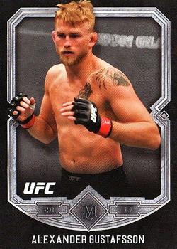2017 Topps Museum Collection UFC #37 Alexander Gustafsson Front