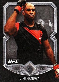 2017 Topps Museum Collection UFC #45 Jimi Manuwa Front