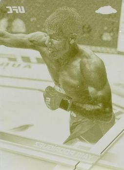 2017 Topps Chrome UFC - Printing Plates Yellow #91 Yair Rodríguez Front