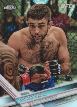 2017 Topps Chrome UFC - Refractor #42 Ryan Hall Front