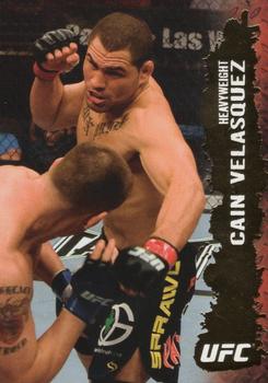 2009 Topps UFC Round 2 - Gold #61 Cain Velasquez Front