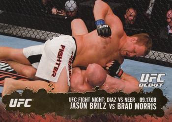 2009 Topps UFC Round 2 - Gold #104 Jason Brilz / Brad Morris Front
